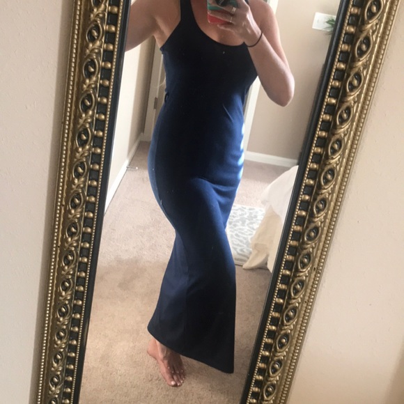 Dresses & Skirts - Navy maxi dress